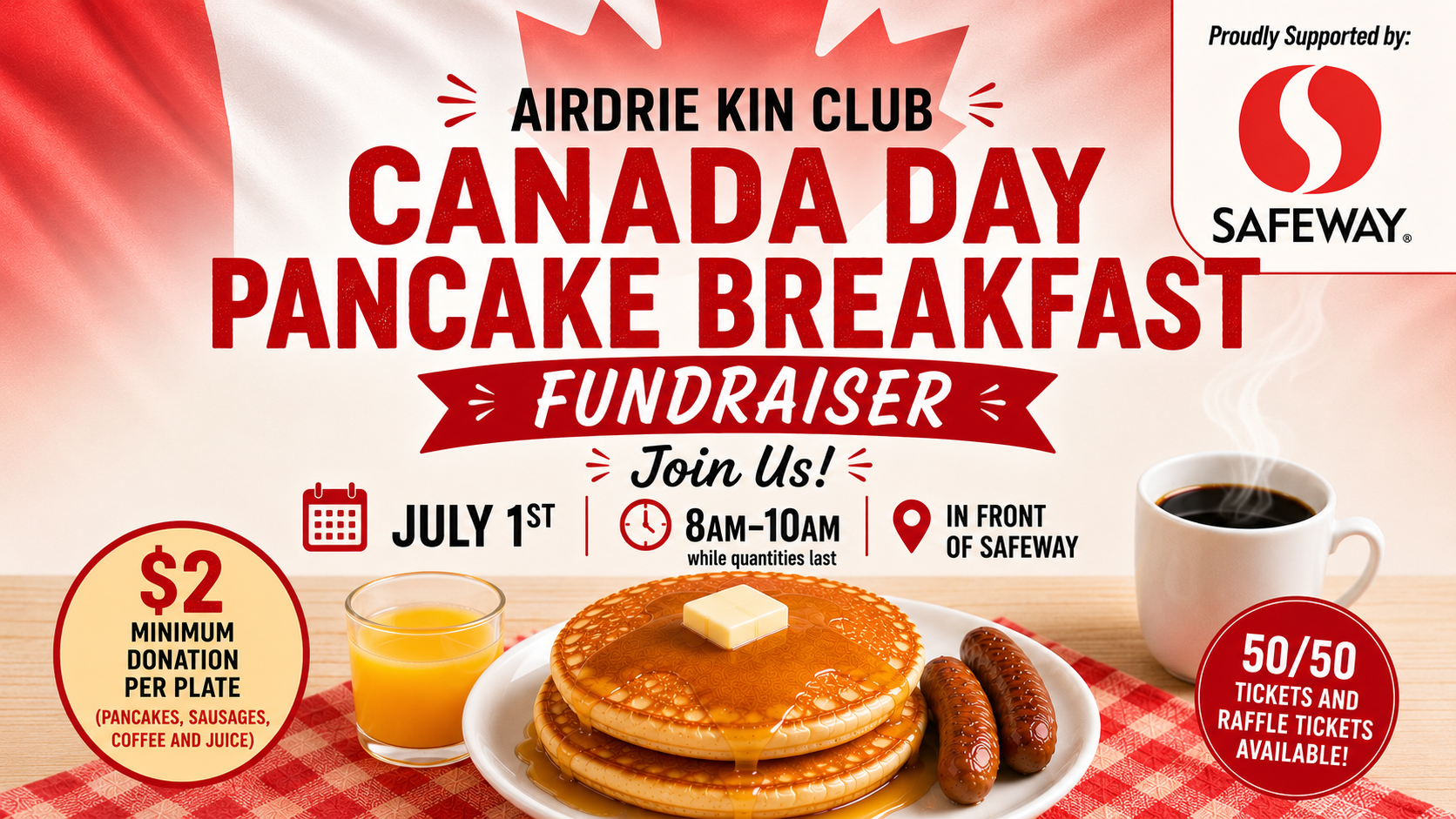 2026 Canada Day Pancake Breakfast 